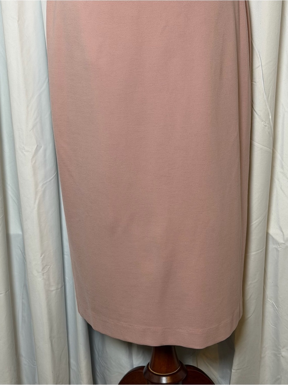 NBD Adelle Midi Dress Blush Large Open Back Halter Cocktail Wedding Guest - Picture 7 of 12